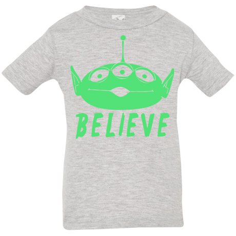 T-Shirts Heather Grey / 6 Months Believe Infant Premium T-Shirt