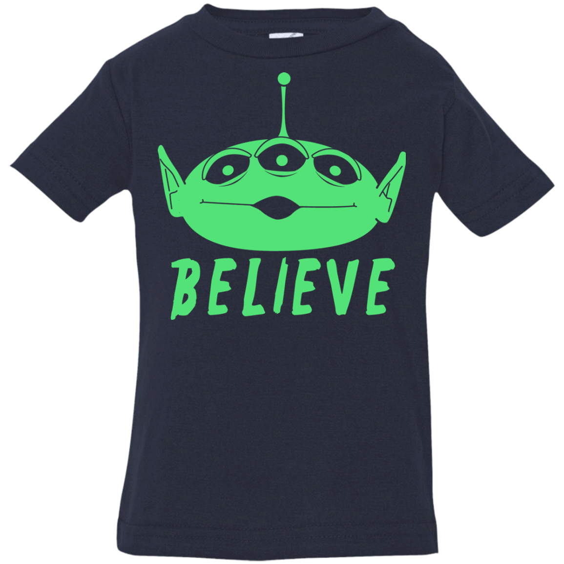 T-Shirts Navy / 6 Months Believe Infant Premium T-Shirt