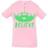 T-Shirts Pink / 6 Months Believe Infant Premium T-Shirt