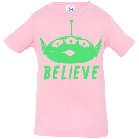 T-Shirts Pink / 6 Months Believe Infant Premium T-Shirt
