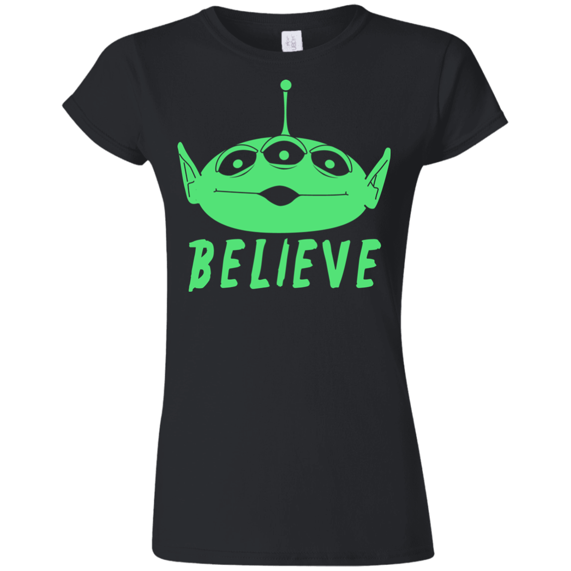 T-Shirts Black / S Believe Junior Slimmer-Fit T-Shirt