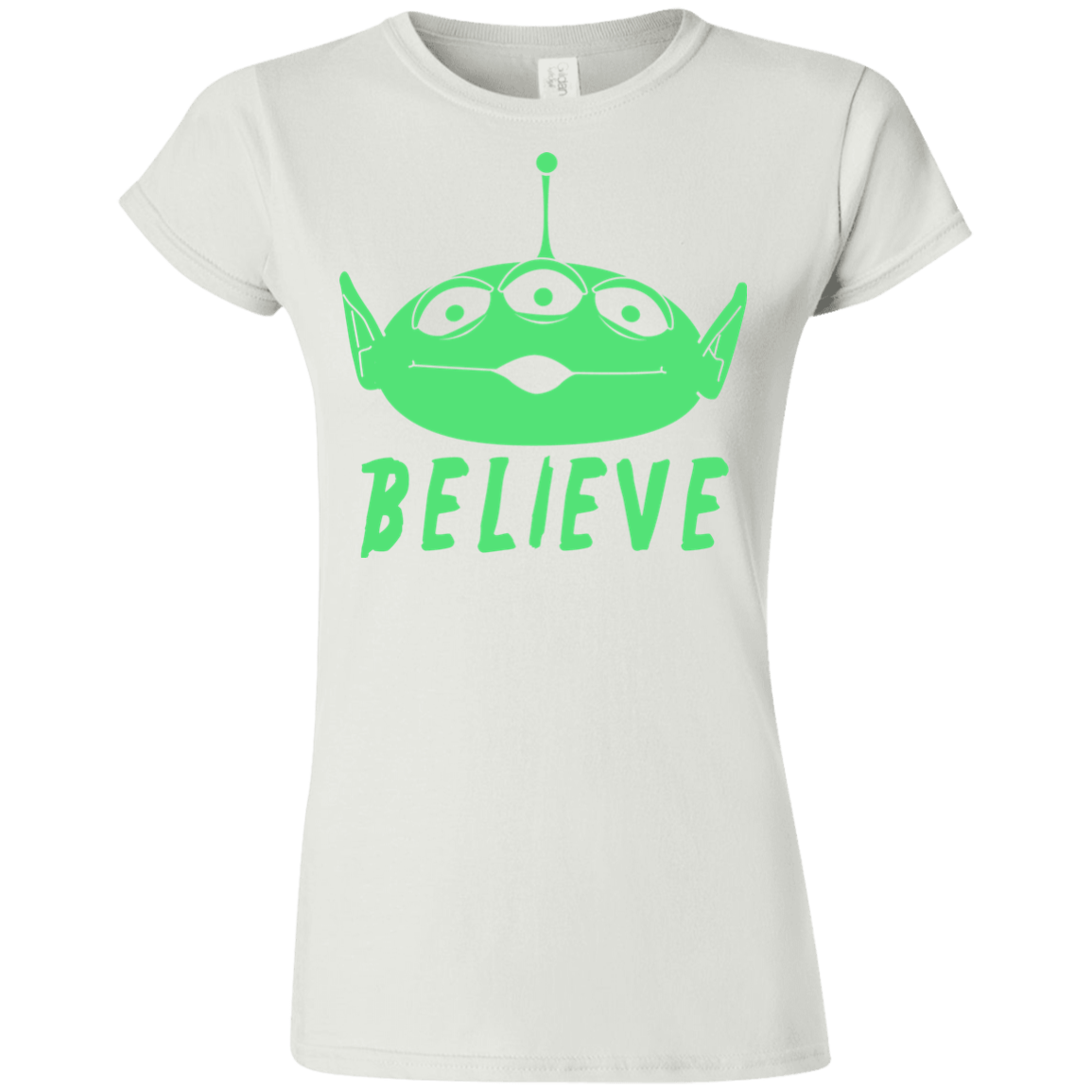 T-Shirts White / S Believe Junior Slimmer-Fit T-Shirt