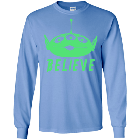 T-Shirts Carolina Blue / S Believe Men's Long Sleeve T-Shirt