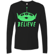 T-Shirts Black / S Believe Men's Premium Long Sleeve
