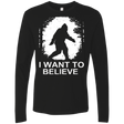 T-Shirts Black / Small Believe Men's Premium Long Sleeve