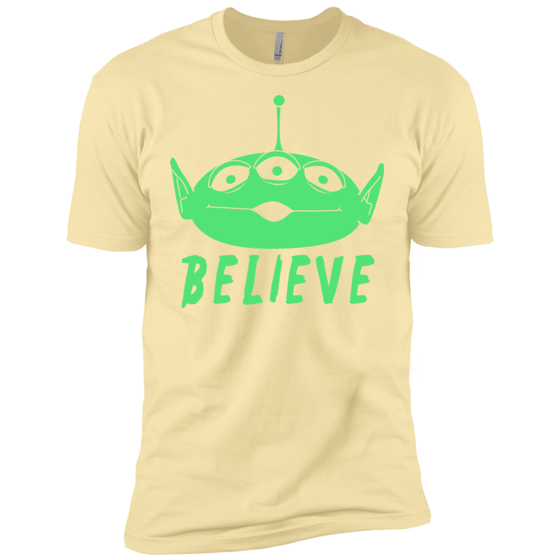 T-Shirts Banana Cream / X-Small Believe Men's Premium T-Shirt