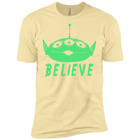 T-Shirts Banana Cream / X-Small Believe Men's Premium T-Shirt