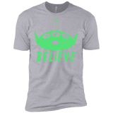 T-Shirts Heather Grey / X-Small Believe Men's Premium T-Shirt