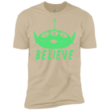 T-Shirts Sand / X-Small Believe Men's Premium T-Shirt
