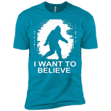 T-Shirts Turquoise / X-Small Believe Men's Premium T-Shirt