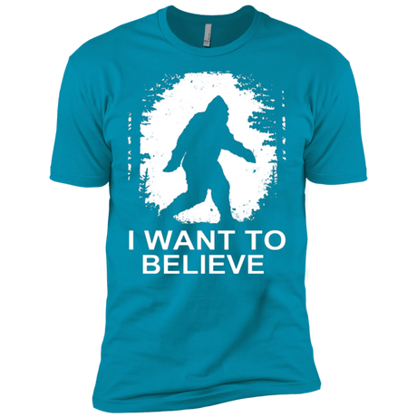 T-Shirts Turquoise / X-Small Believe Men's Premium T-Shirt