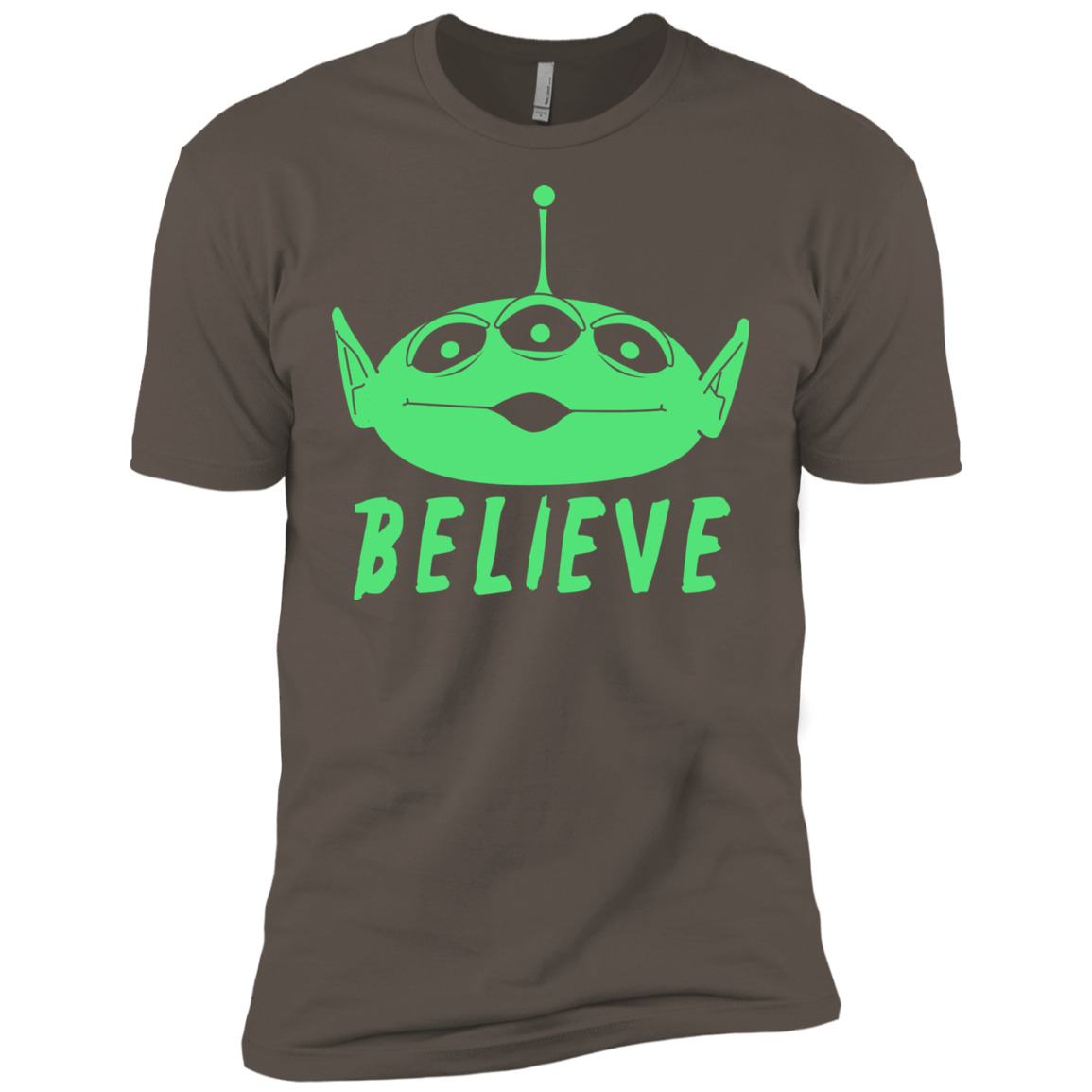 T-Shirts Warm Grey / X-Small Believe Men's Premium T-Shirt