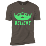 T-Shirts Warm Grey / X-Small Believe Men's Premium T-Shirt