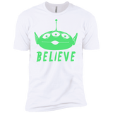 T-Shirts White / X-Small Believe Men's Premium T-Shirt