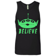 T-Shirts Black / S Believe Men's Premium Tank Top