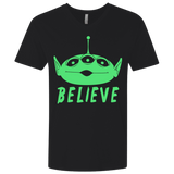 T-Shirts Black / X-Small Believe Men's Premium V-Neck
