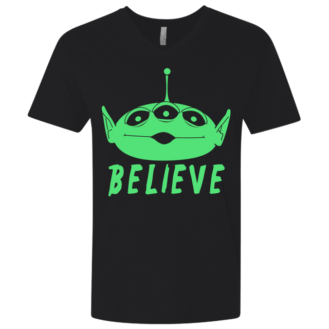 T-Shirts Black / X-Small Believe Men's Premium V-Neck