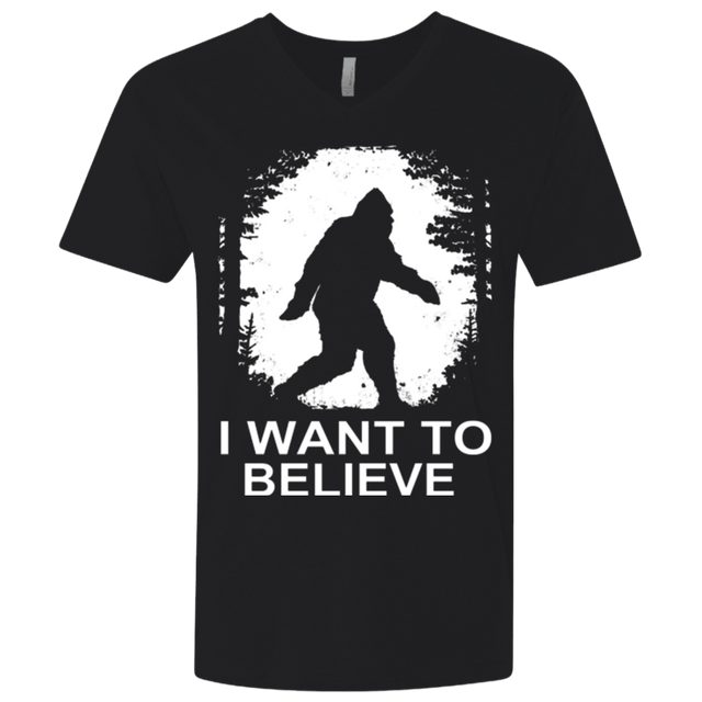 T-Shirts Black / X-Small Believe Men's Premium V-Neck