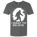 T-Shirts Heavy Metal / X-Small Believe Men's Premium V-Neck
