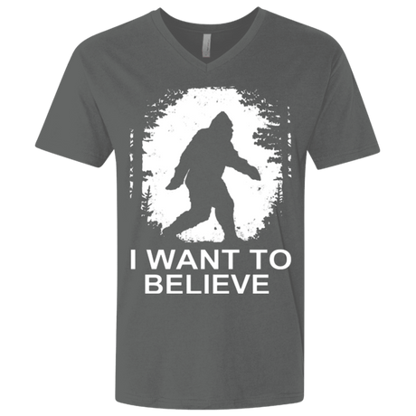 T-Shirts Heavy Metal / X-Small Believe Men's Premium V-Neck