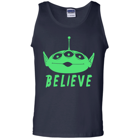 T-Shirts Navy / S Believe Men's Tank Top