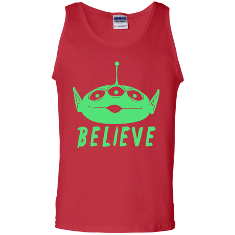 T-Shirts Red / S Believe Men's Tank Top