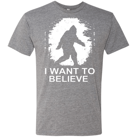 T-Shirts Premium Heather / Small Believe Men's Triblend T-Shirt