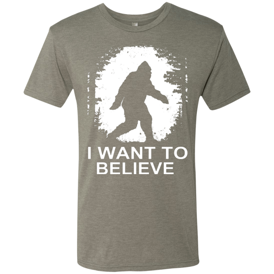 T-Shirts Venetian Grey / Small Believe Men's Triblend T-Shirt
