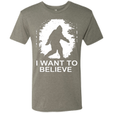 T-Shirts Venetian Grey / Small Believe Men's Triblend T-Shirt