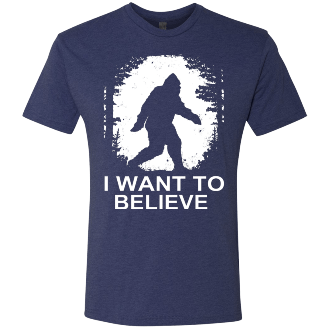 T-Shirts Vintage Navy / Small Believe Men's Triblend T-Shirt