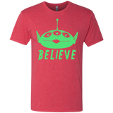 T-Shirts Vintage Red / S Believe Men's Triblend T-Shirt