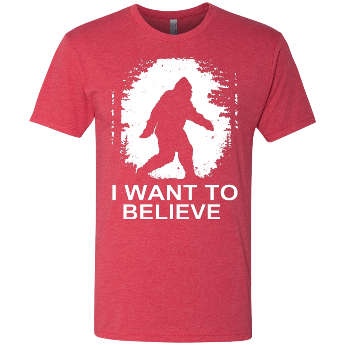 T-Shirts Vintage Red / Small Believe Men's Triblend T-Shirt