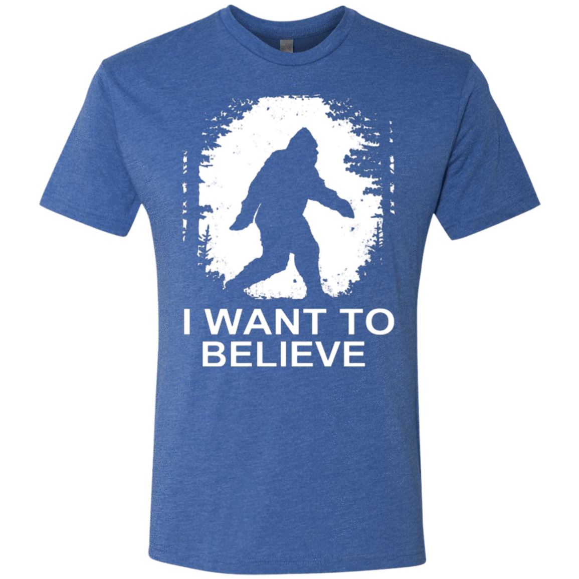 T-Shirts Vintage Royal / Small Believe Men's Triblend T-Shirt