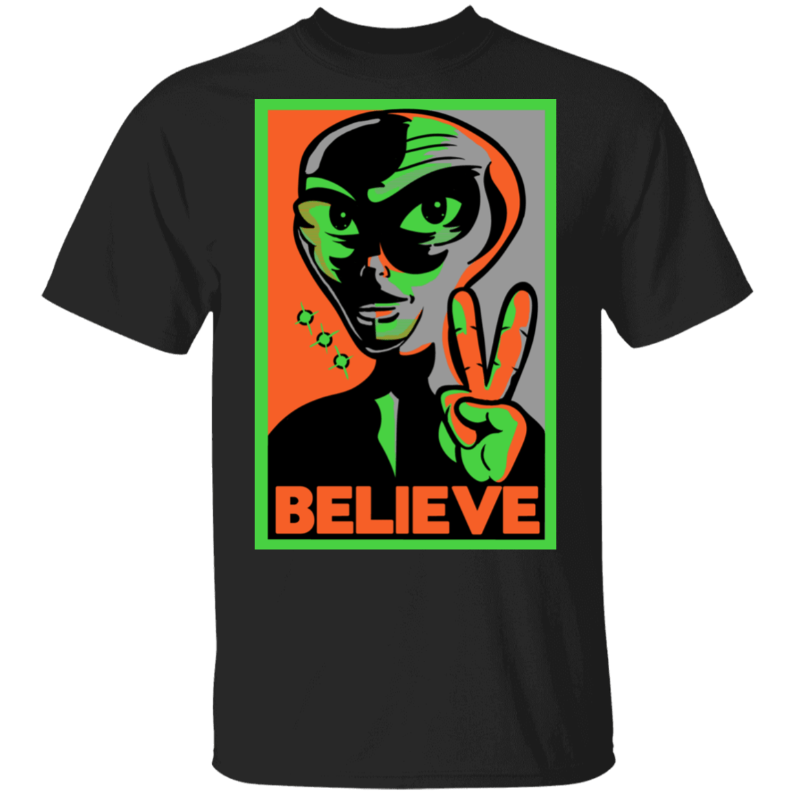 T-Shirts Black / S Believe T-Shirt
