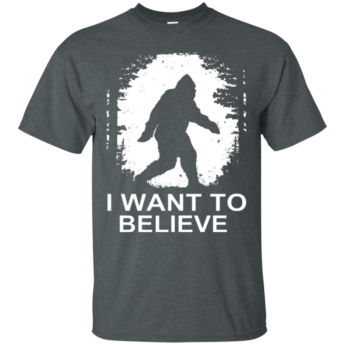 T-Shirts Dark Heather / Small Believe T-Shirt