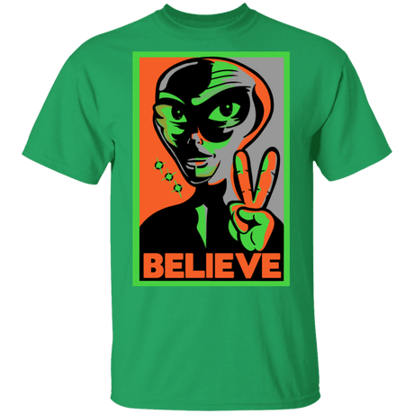 T-Shirts Irish Green / S Believe T-Shirt
