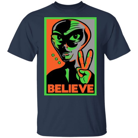 T-Shirts Navy / S Believe T-Shirt
