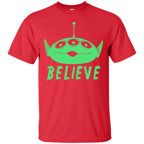 T-Shirts Red / S Believe T-Shirt