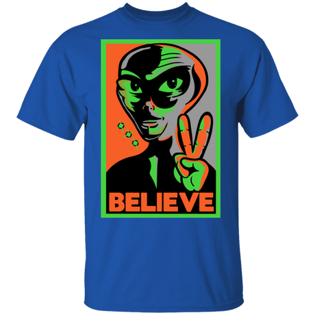 T-Shirts Royal / S Believe T-Shirt