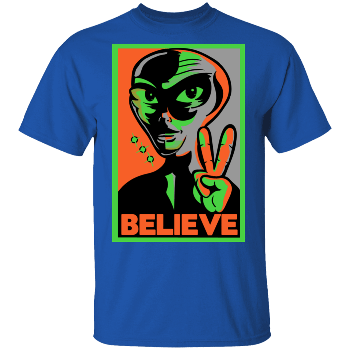 T-Shirts Royal / S Believe T-Shirt