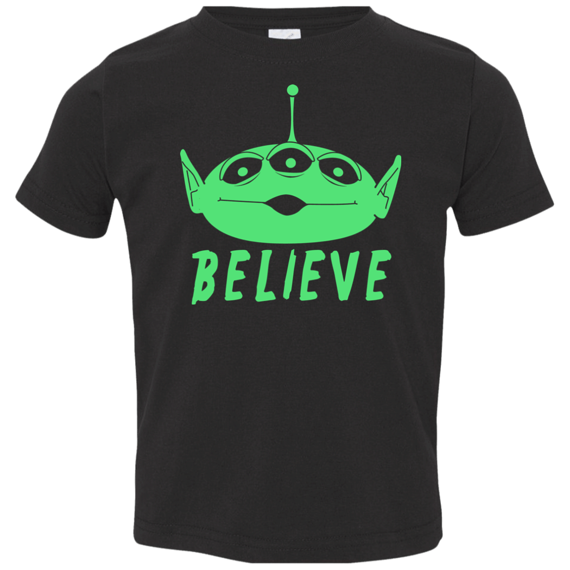 T-Shirts Black / 2T Believe Toddler Premium T-Shirt