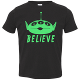 T-Shirts Black / 2T Believe Toddler Premium T-Shirt