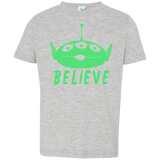 T-Shirts Heather Grey / 2T Believe Toddler Premium T-Shirt