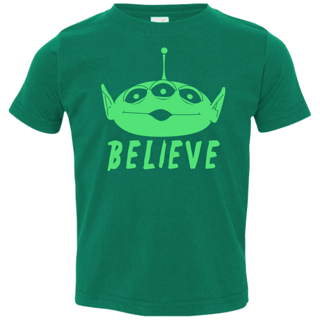 T-Shirts Kelly / 2T Believe Toddler Premium T-Shirt