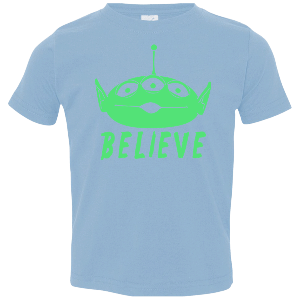 T-Shirts Light Blue / 2T Believe Toddler Premium T-Shirt