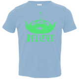 T-Shirts Light Blue / 2T Believe Toddler Premium T-Shirt