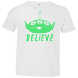 T-Shirts White / 2T Believe Toddler Premium T-Shirt