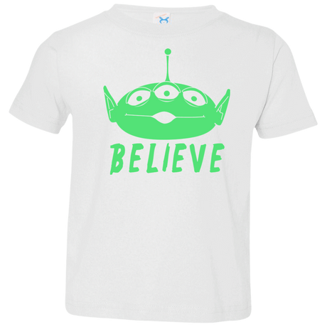 T-Shirts White / 2T Believe Toddler Premium T-Shirt