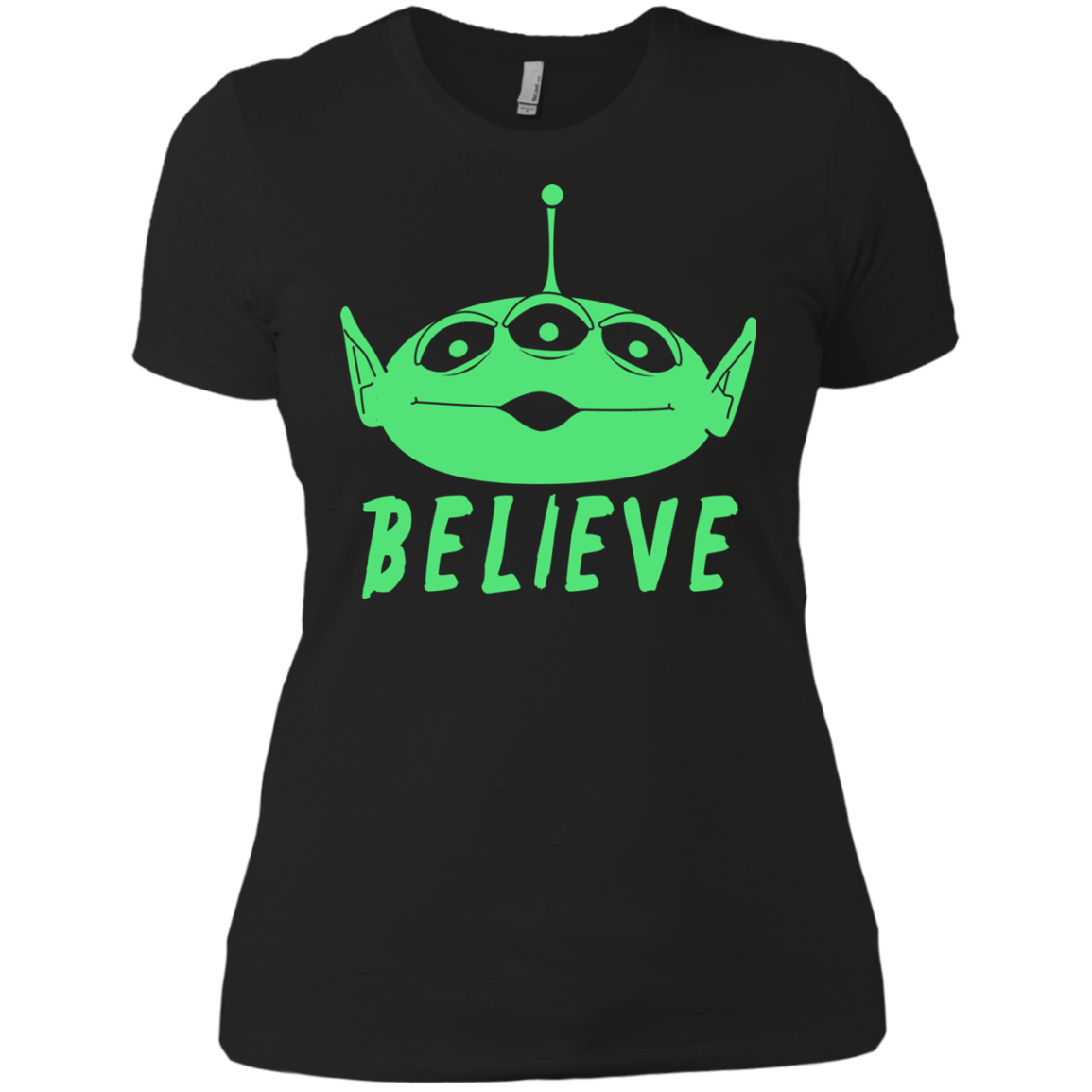 T-Shirts Black / X-Small Believe Women's Premium T-Shirt