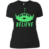 T-Shirts Black / X-Small Believe Women's Premium T-Shirt